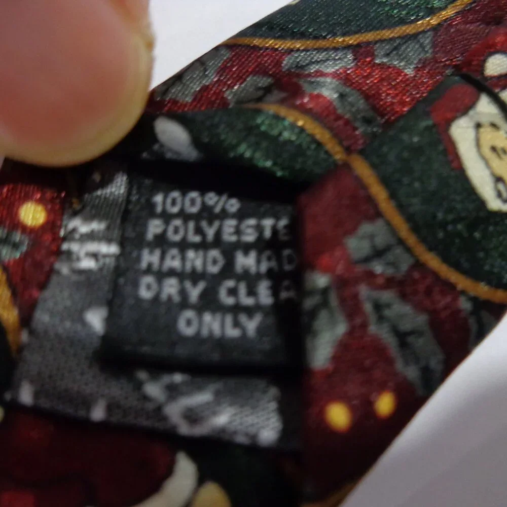 Keith Daniels Men's Christmas Necktie Santa Claus 4